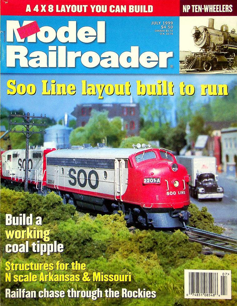 Model Railroader Magazine July 1999 Vol 66 No 7 Soo Line Layout Built To Run