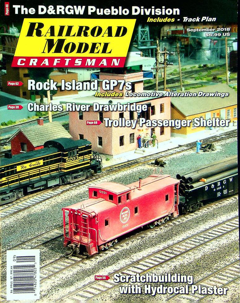 Railroad Model Craftsman Magazine September 2018 Vol 87 No 9 Scratchbuilding