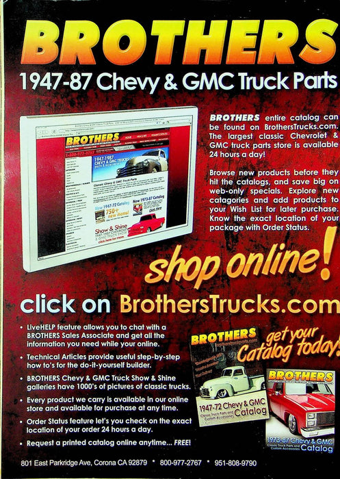 Classic Trucks Magazine May 2011 Vol 20 No 5 Chevy Super C10 Rotary Gate Latch