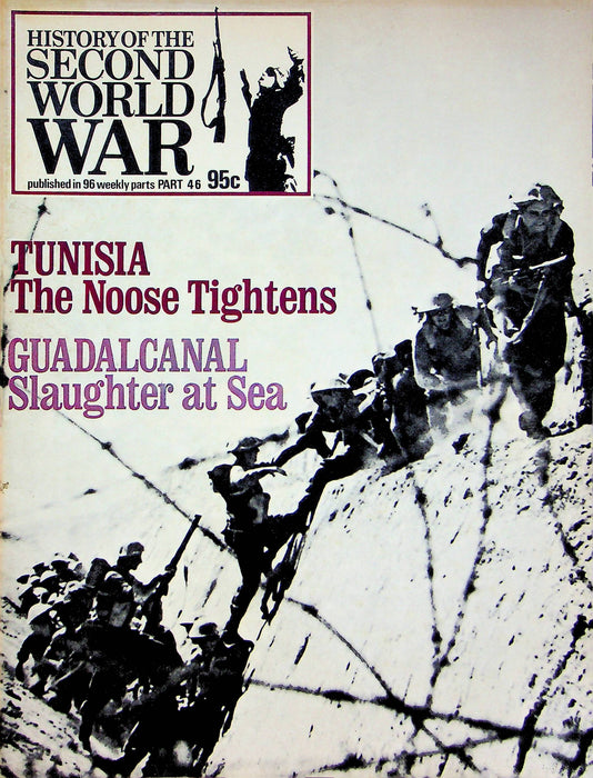 History Second World War WW2 Magazine 1974 Part 46 Tunisia Guadalcanal Ending 1