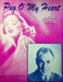 Peg O My Heart Sheet Music Lyrics Song 1947 Buddy Clark Fred Fisher Alfred Bryan 1