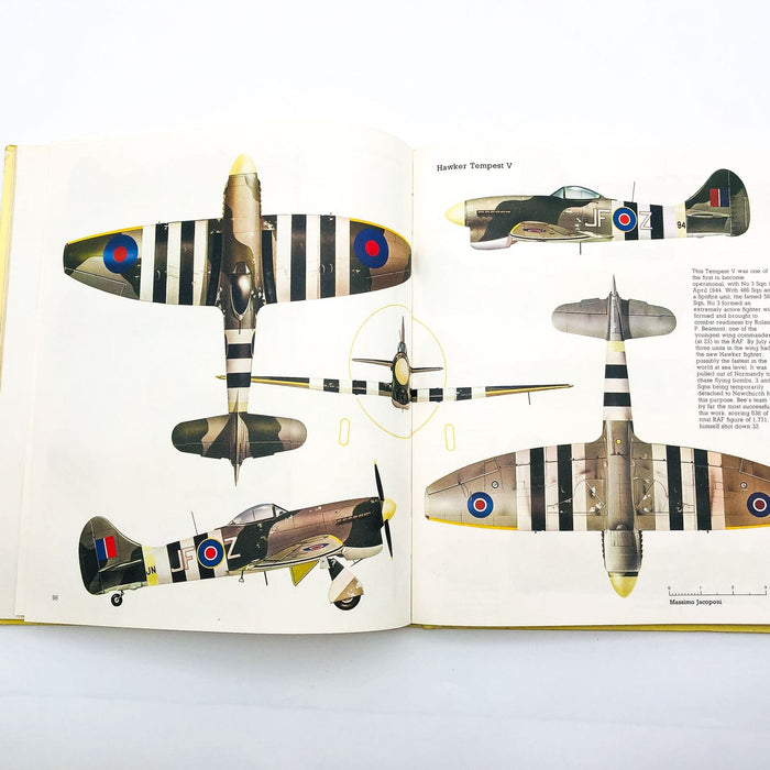 Aircraft Of World War 2 Hardcover Bill Gunston 1980 Fighter Airplanes Pilots WW2 3