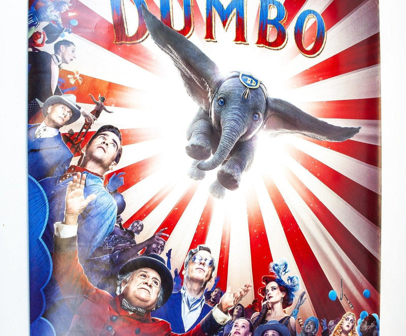 Walt Disneys Dumbo Movie Poster 2018 Official Theatre 27x40" Flying Elephant 3