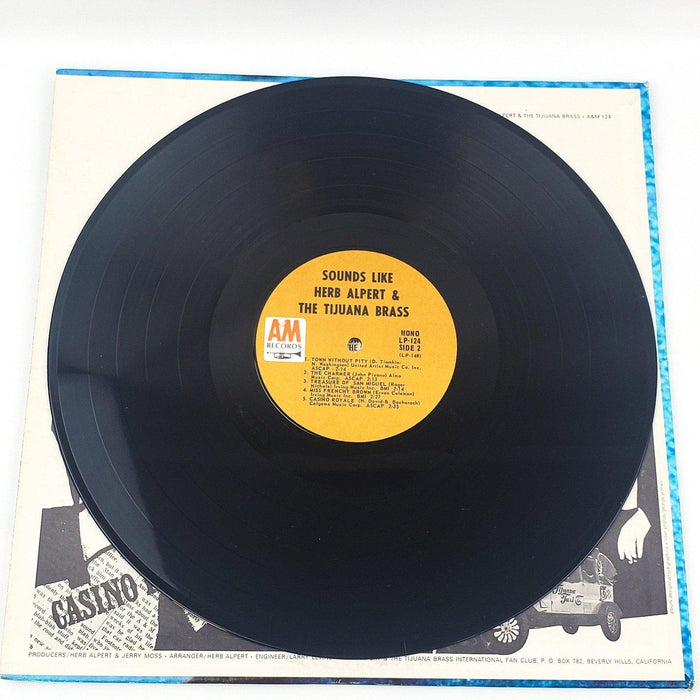 Herb Alpert & The Tijuana Brass Sounds Like Record 33 RPM LP LP 124 A&M 1967 5