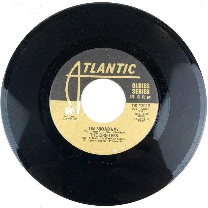 The Drifters 45 RPM Record I've Got Sand in My Shoes / On Broadway Atlantic 3