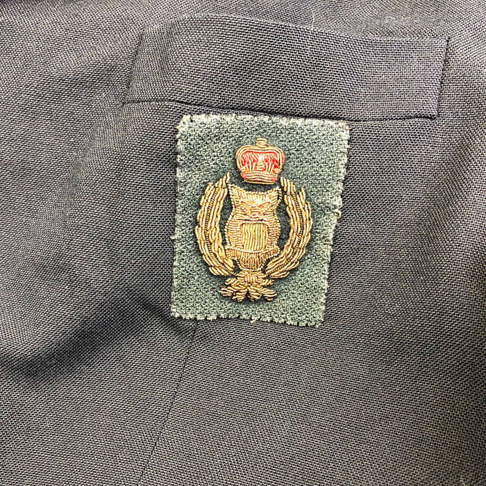 Charing Cross Jacket 48L United Kingdom Military Bullion Crest Buttons Vintage