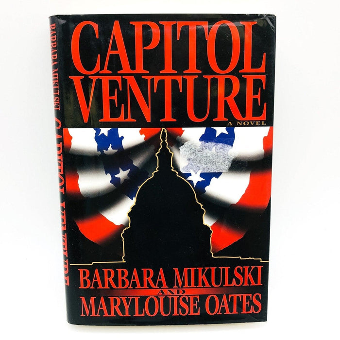 Capitol Venture Hardcover Barbara Mikulski 1997 Political Crime Mystery Thriller 1