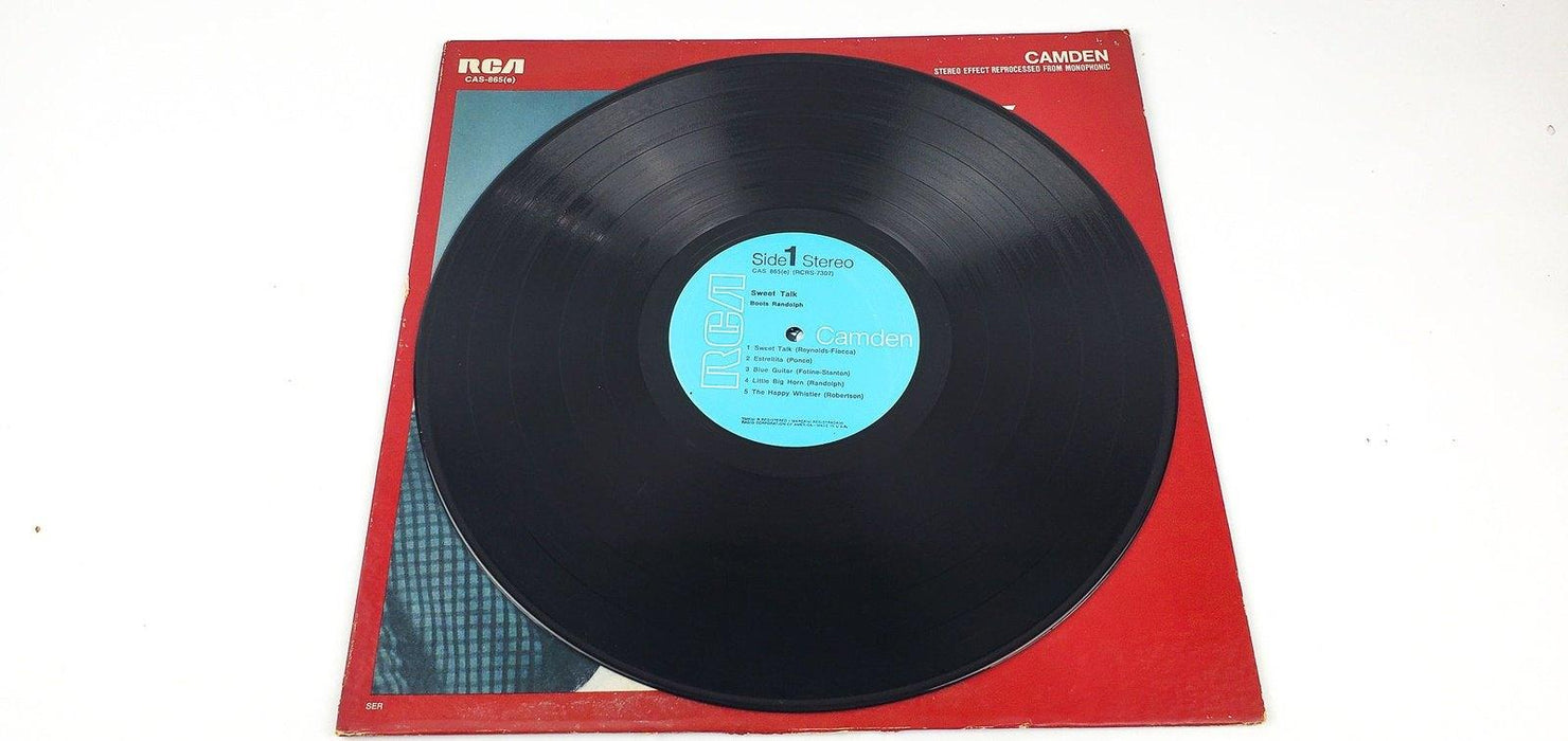 Boots Randolph Sweet Talk Record 33 RPM LP CAS-865 e RCA 1965 3
