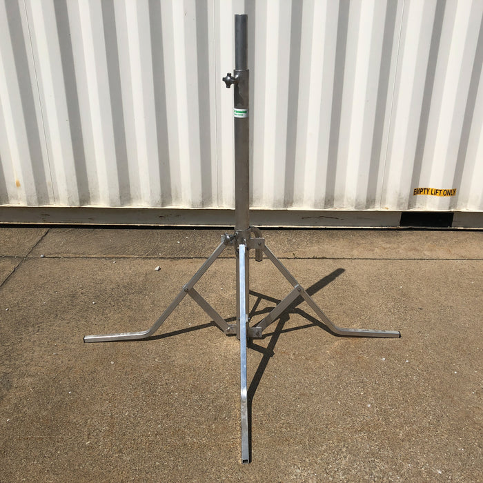 Rising Combo Stand Tripod Aluminum 4 Leg Riser Industrial 2" Pipe Up to 8.5 Feet