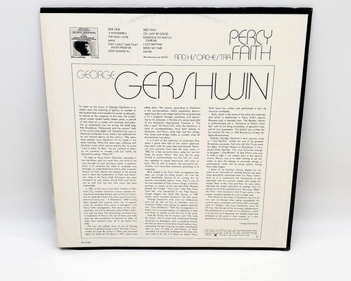 Percy Faith George Gershwin Vol. 2 33 RPM LP Record Harmony 1972 KH 31538 2