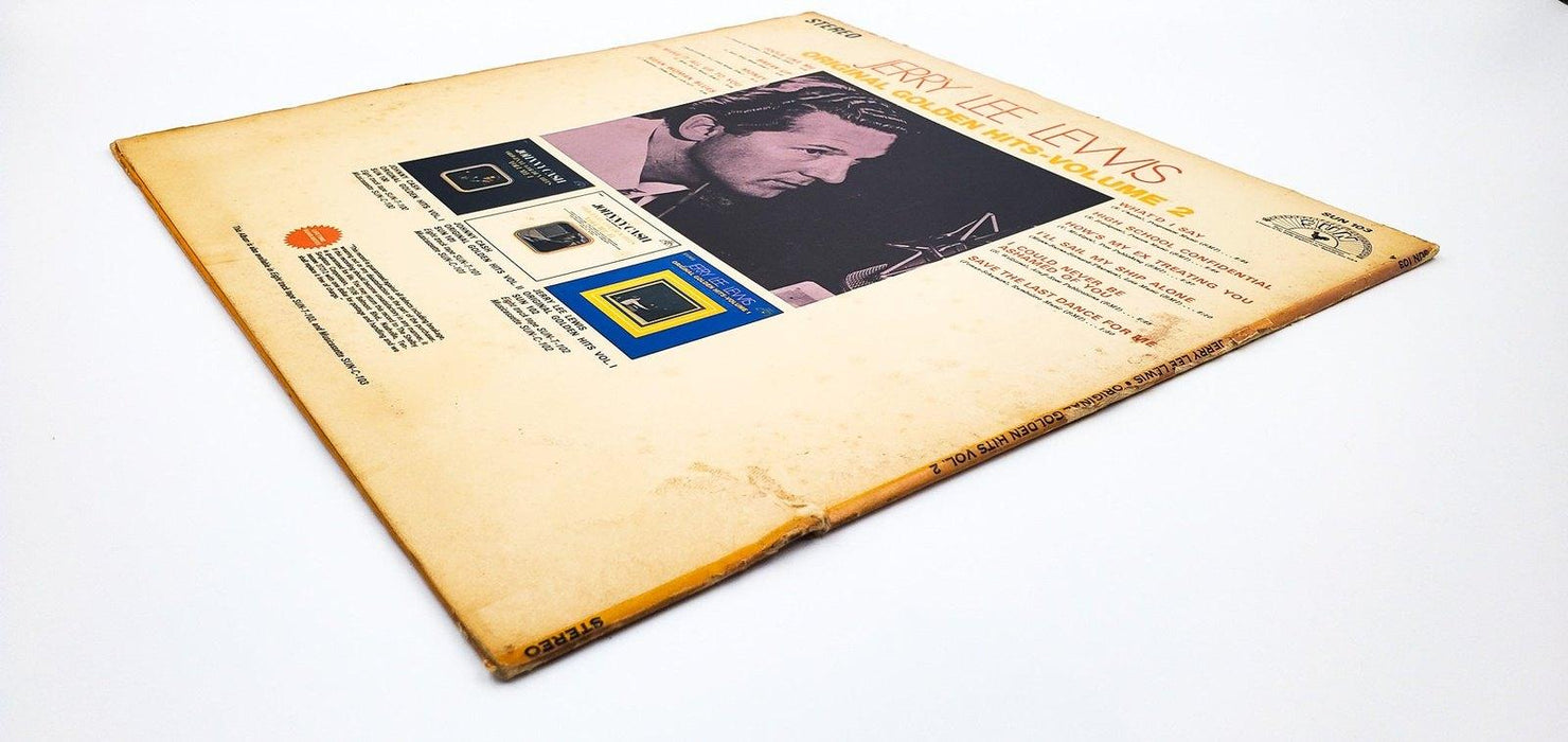 Jerry Lee Lewis Original Golden Hits - Volume 2 33 RPM LP Record Sun 1969 3