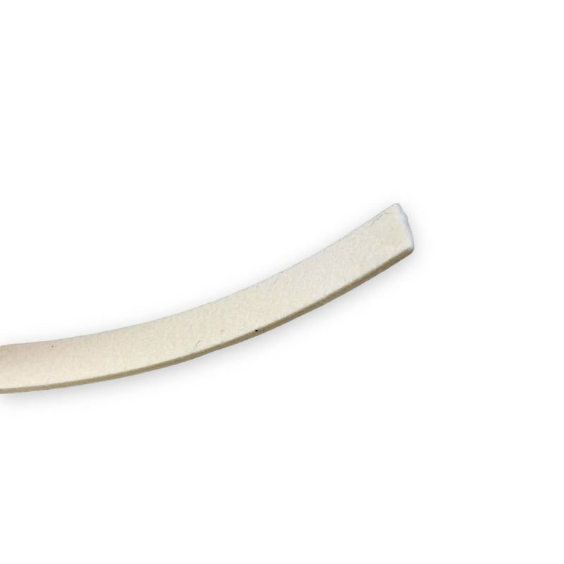 Felt Strip Roll 3/4" Wide x 113' Long 1/8" Thick White Auto Craft Weather Strip