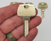 5x Sargent 12-273 Key Blanks Stamped CDM Tarnished Scarce NOS 1
