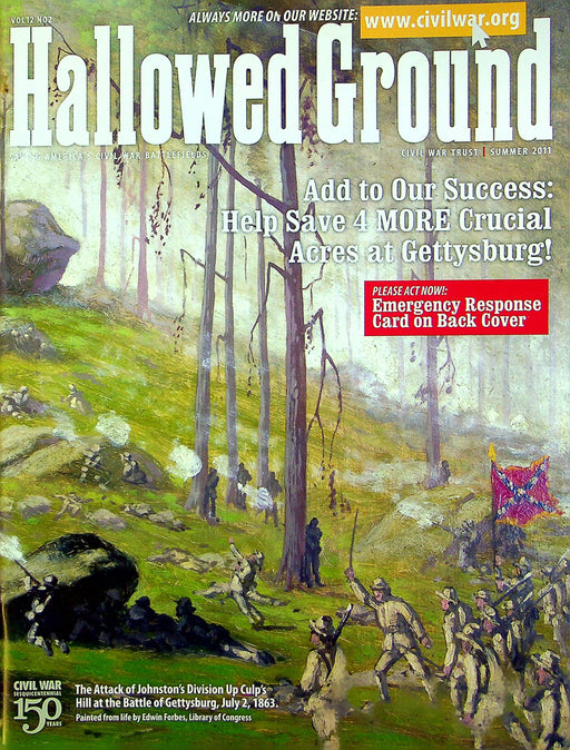 Hallowed Ground Magazine Summer 2011 Vol 12 No 2 4 More Crucial Acres Gettysburg 1