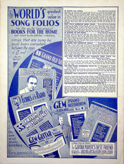 Sheet Music Boo-Hoo Bing Crosby Edward Hayman Carmen Lombardo John Jacob 1937 C2 3