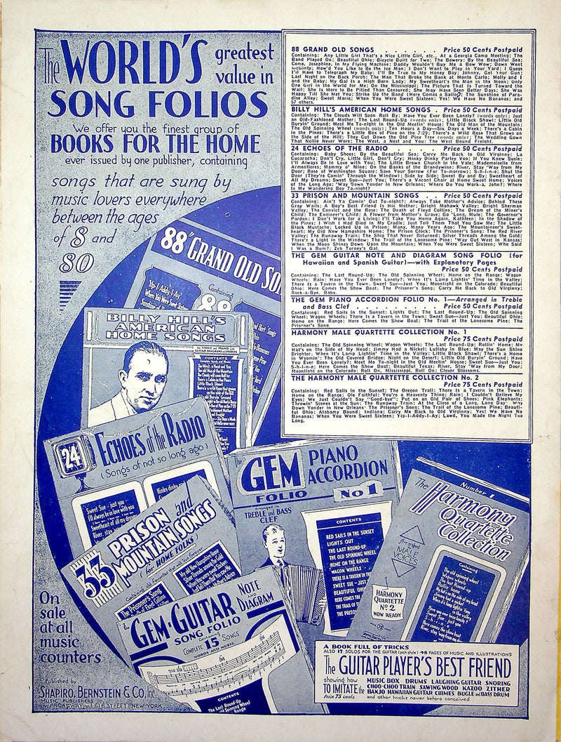 Sheet Music Boo-Hoo Bing Crosby Edward Hayman Carmen Lombardo John Jacob 1937 C2 3