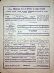 Spanish Dance Op 12 No 1 Sheet Music Moritz Moszkowski Vintage Piano Song 4