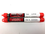 2pk Hammer Drill Bit 1/4"x4" SDS Plus Carbide Tipped Rotary Concrete Masonry 4