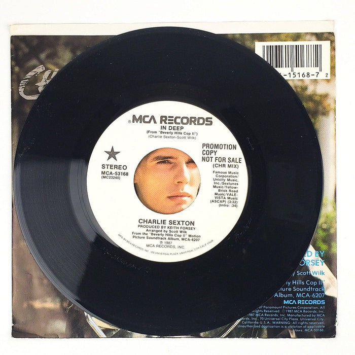 Charlie Sexton In Deep Beverly Hills Cop 2 Record Single MCA Records 1987 Promo 3