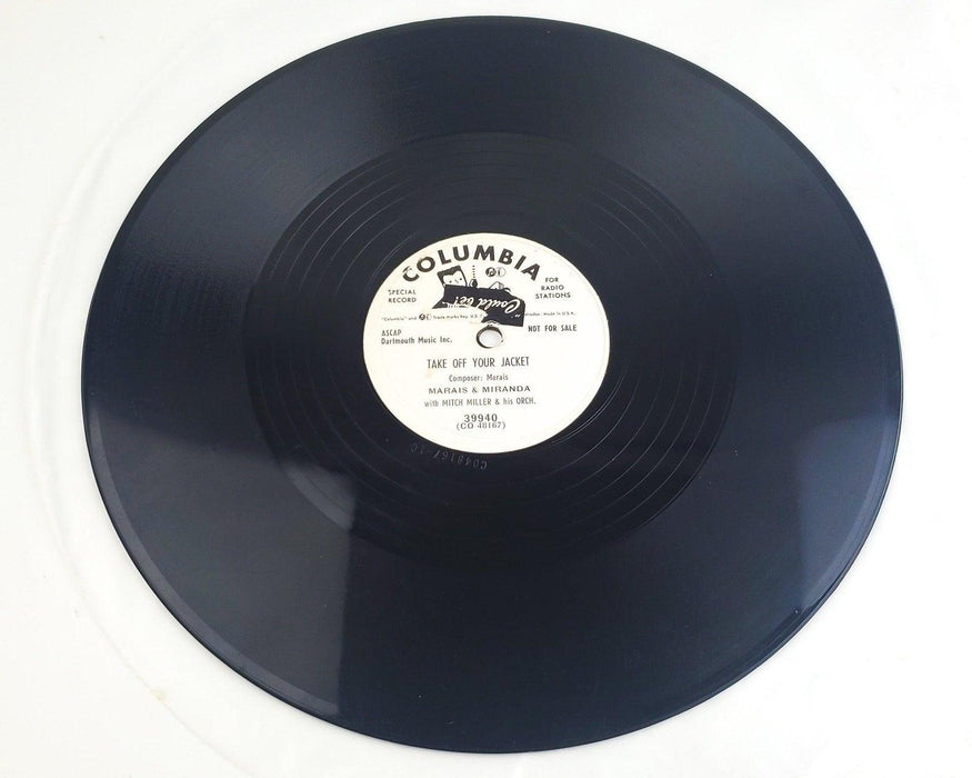Marais & Miranda Unga Wena Wena 78 RPM Single Record Columbia 1953 Promo 39940 4