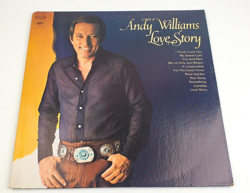 Andy Williams Love Story 33 RPM LP Record Columbia 1971 1