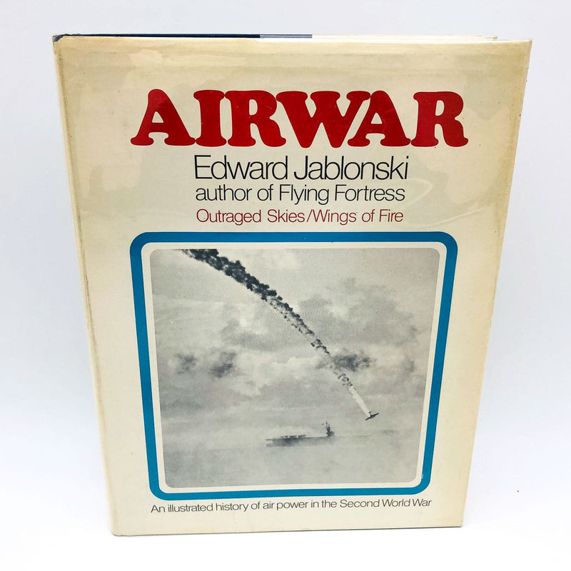 Airwar 2 Hardcover Edward Jablonski 1971 Book Club Edition WW2 Japan Kamikaze 1
