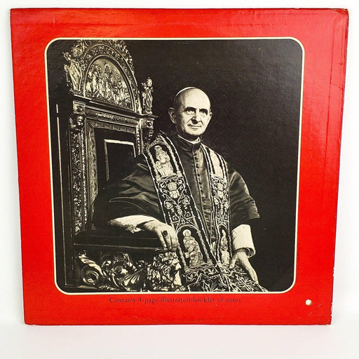Pope Paul VI Visits New York City Oct 1965 Record LP E-4337-D MGM Records 1966 2