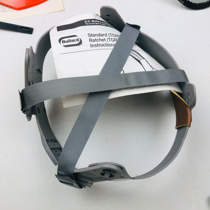 Bilsom Safety Cap Hard Hat Face Shield Pro System Bullard 5100-Noble Missing