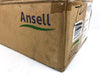 Ansell Chemical Resistant Bib Die Cut Apron 47"x33" White Vinyl 56-016 12pk 2