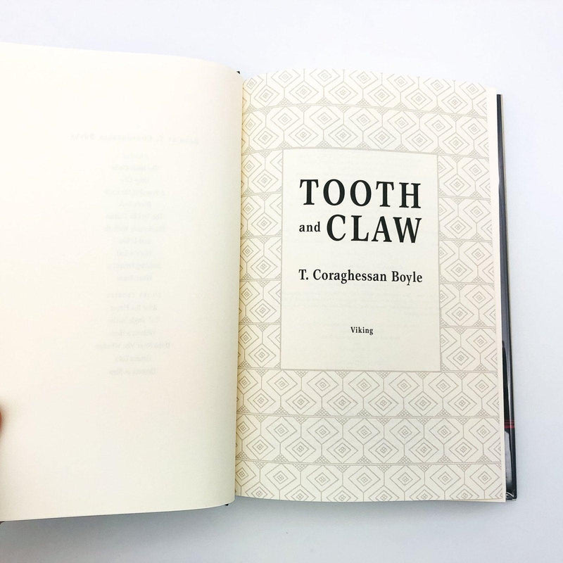 Tooth And Claw Hardcover T C Boyle 2005 Female Ornithologist Ex Library Copy2 7