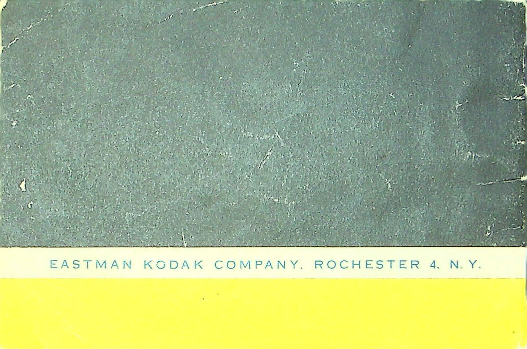 Kodak Signet 35 (35mm) Camea Instruction Book / Manual 1955