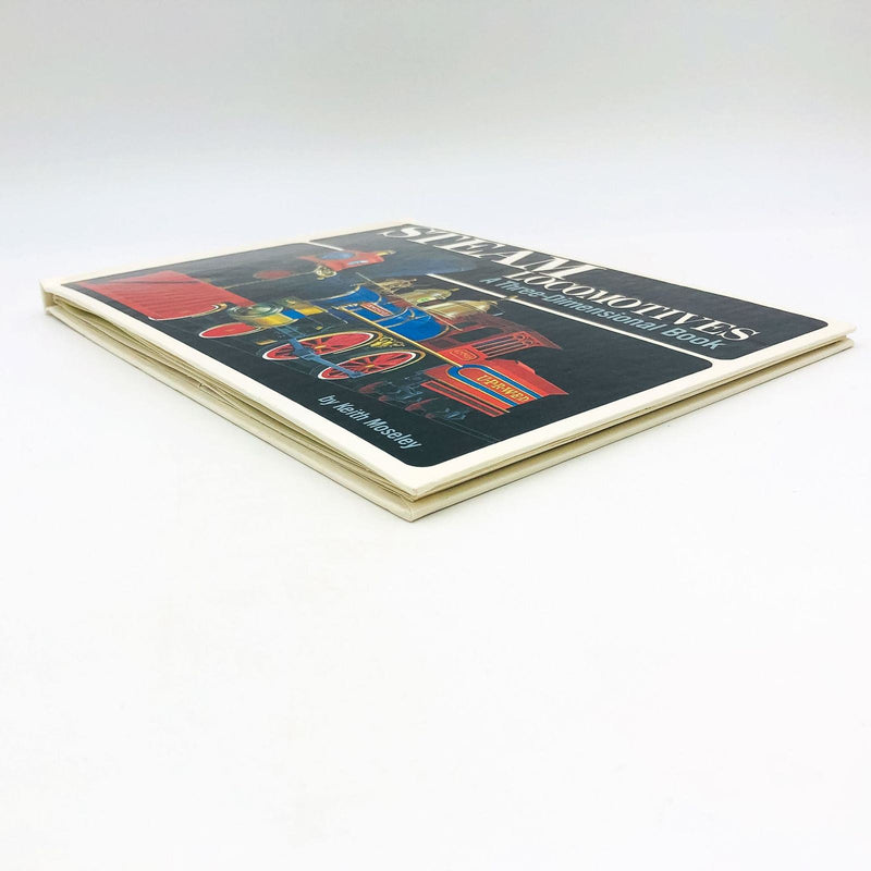 Steam Locomotives A Three Dimensional Book Hardcover Keith Moseley 1989 1st Edit 5