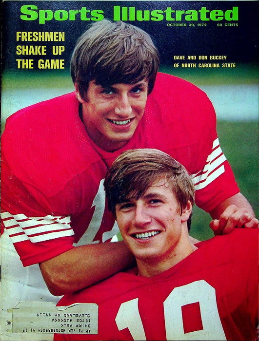 Sports Illustrated Magazine Oct 30 1972 Vol 37 #18 Dave & Don Buckey At NC State