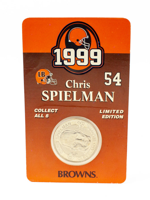 Cleveland Browns 1999 Collectible Coins Speilman, Fuller, Ball