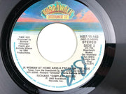 Richard Dimples Fields 45 RPM 7" Single A Woman at Home A Freak on the Side 1