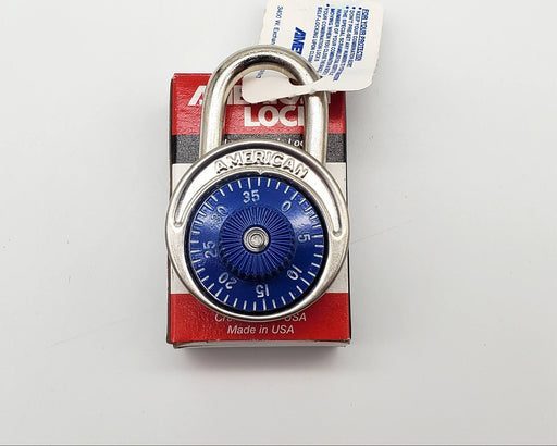 American Lock Company Combination Padlock A400K Key Controlled NOS 1