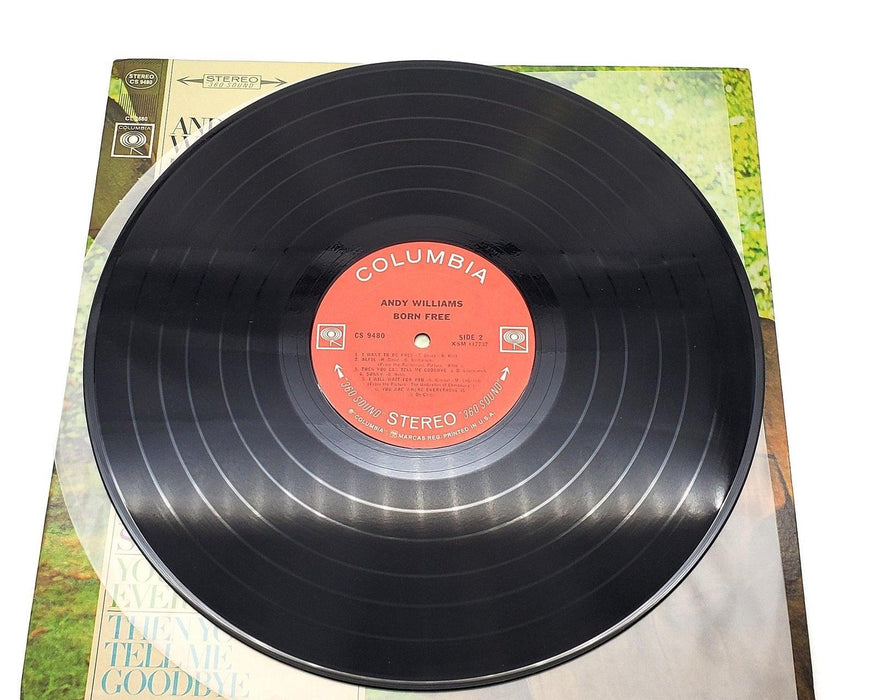 Andy Williams Born Free 33 RPM LP Record Columbia 1967 CS 9480 6
