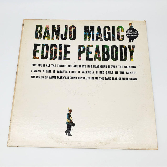 Eddie Peabody Banjo Magic LP Record Dot Records 1961 DLP 3376 1