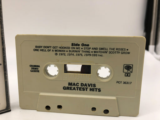 Greatest Hits Mac Davis Cassette Album Columbia 1979 Compilation 2