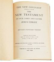 1942 New Testament Bible The New Covenant Revised Standard Nelson & Sons 5