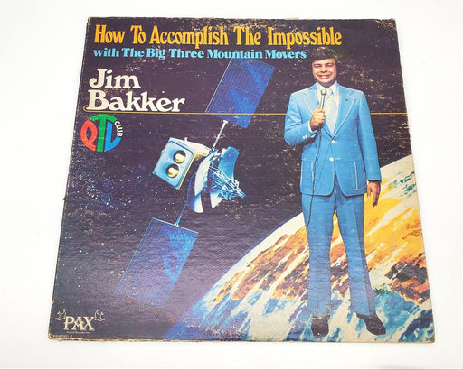 Jim Bakker How To Accomplish The Impossible LP Record Pax Musical 1977 1