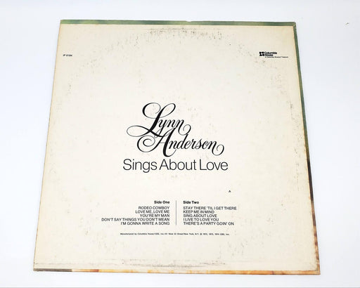 Lynn Anderson Sings About Love LP Record Columbia House 1974 1P 6184 2