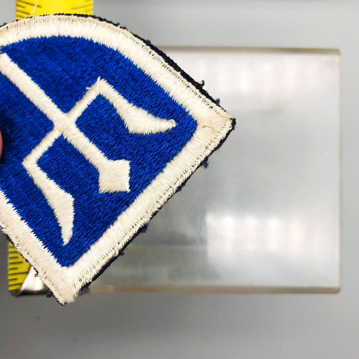 WW2 US Army Patch 97th Infantry Division Trident Blue White Shoulder Sleeve SSI 6