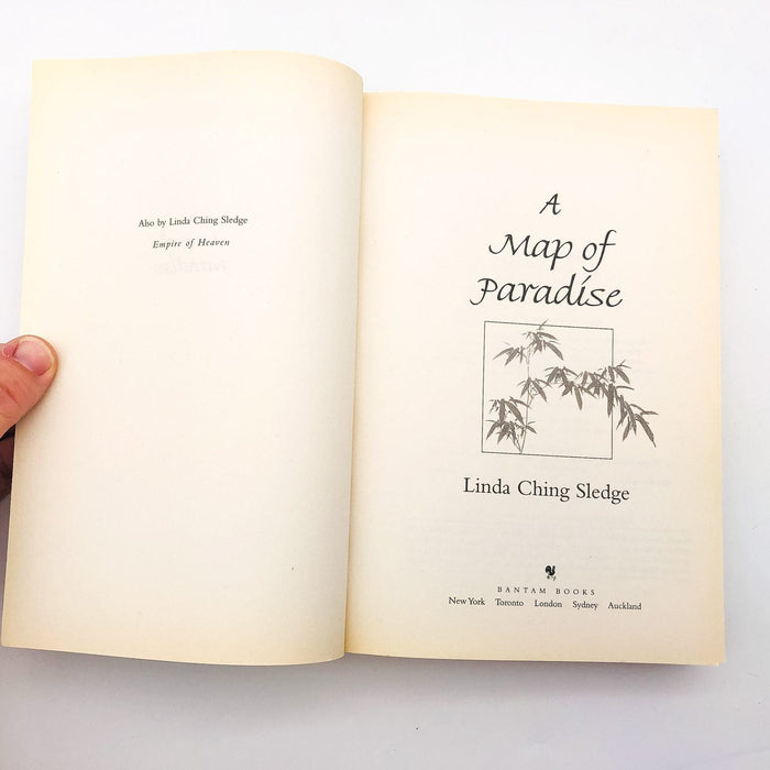 A Map Of Paradise Paperback Linda Ching Sledge 1997 China Immigrant Saga Hawaii 6