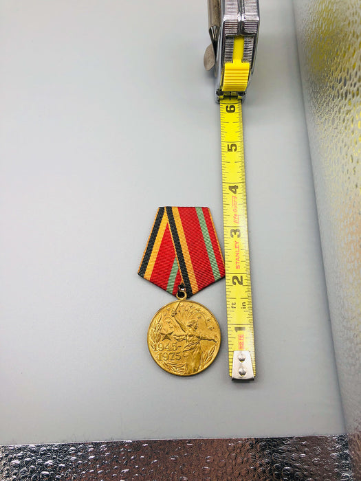 WW2 Russian USSR Soviet Veteran Medal Victory Over Germany 30th Anniversary 2