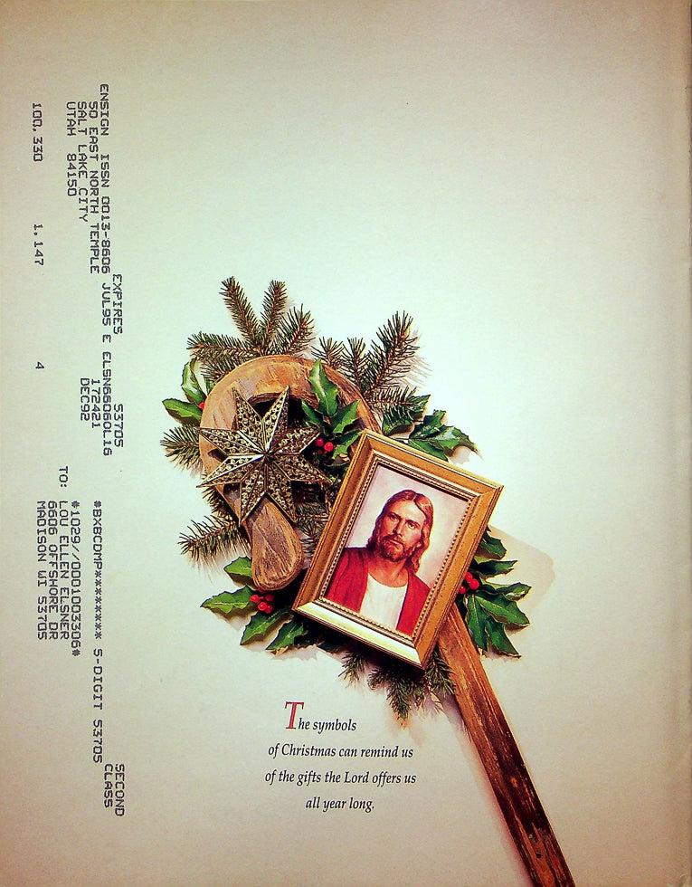 Ensign Magazine December 1992 Vol 22 No 12 "So Glorious A Record" 3