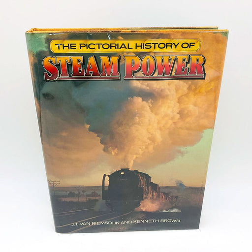 The Pictorial History Of Steam Power Hardcover J. T. Van Riemsdijk 1980 1st Edit 1