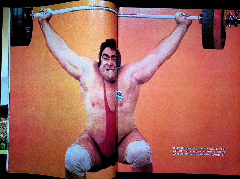 Sports Illustrated Magazine 1977 USSR Vasily Alexeyev Olympic Weight Lifter