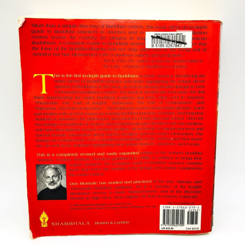 Complete Guide To Buddhist America Paperback Don Morreale 1998 Spiritual Ex Libr 2