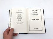 Defend and Betray Anne Perry 1992 Fawcett Hardcover Book Jacket 7